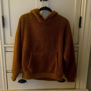 Women’s American eagle teddy bear fleece hoodie